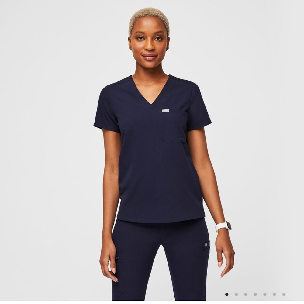 Wear figs scrub top